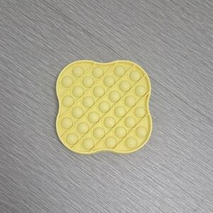 Yellow Pop It Fidget Toy